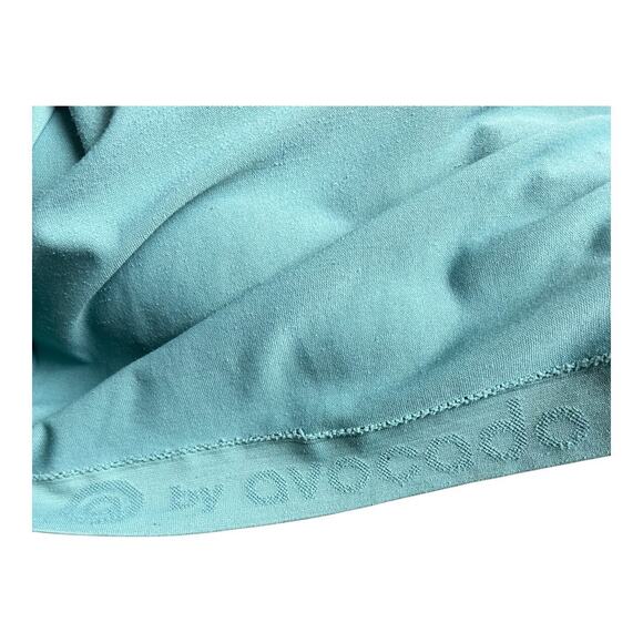 Avocado Athletic Top Shirt Workout Gym Athleisure Sports Cropped Womens - Picture 5 of 5